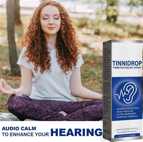 Tinnitus Relief Spray Ear Decongestant Ear Oil Drops Ear Moisturiser ...