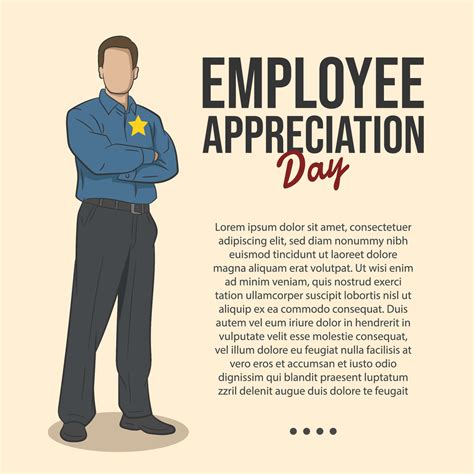 Happy National Employee Appreciation Day template 17578821 Vector Art ...