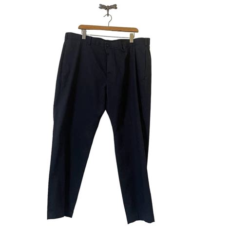 Brooks Brothers Navy Blue Pants Men's Size 42x30 GUC - Depop