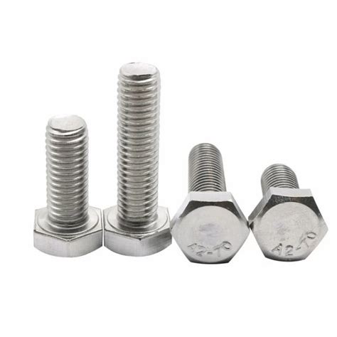 Stainless Steel Hex Bolt Full and Half Thread - Stainless Steel Half ...