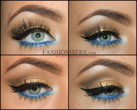 blue under eye makeup