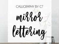 Image result for Mirror Lettering