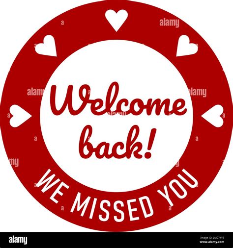 We Missed You Clipart