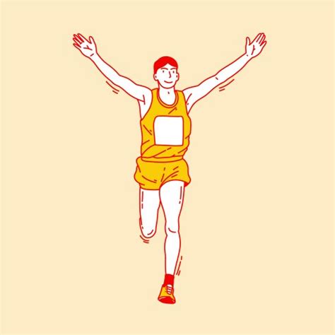 Marathon Runner Cartoon 的图像结果