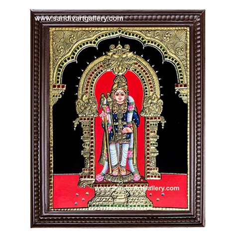 Shop Murugar Tanjore Painting - Free Shipping- Sandiv Art Gallery