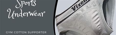 Buy Vixen Cotton Athletic Supporter - Joint Less Panties -(Grey Or ...