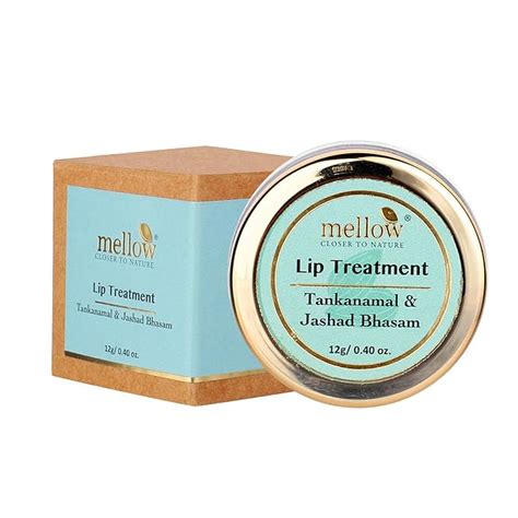 Buy Mellow Ayurvedic Lip Treatment for Dry and Chapped Lips | Almond ...
