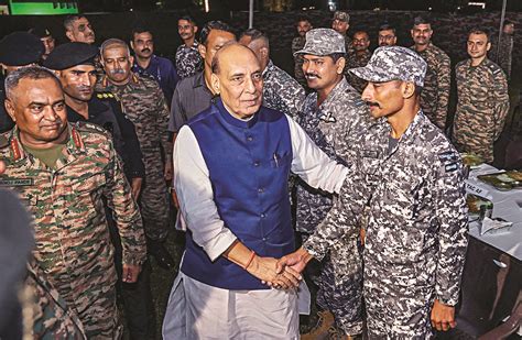 Rajnath interacts with Army soldiers in Assam’s Tezpur