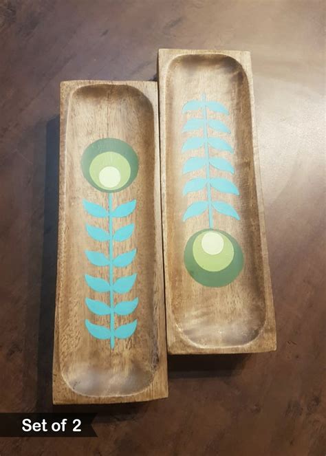 Get Nordic Flower Tray - Set Of 2 at ₹ 1850 | LBB Shop