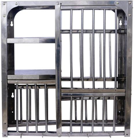 Winstar Utensil Kitchen Rack Steel Stainless Steel Sheet Wall Mount ...