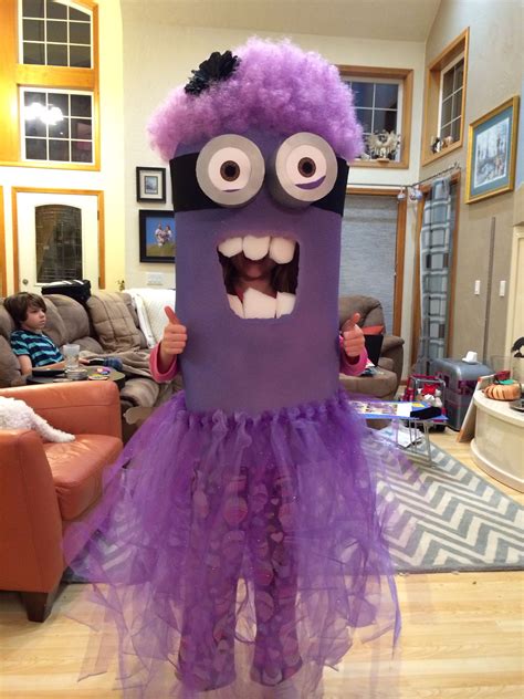 Purple Minion Halloween Costume | Purple minion costume, Purple minion ...