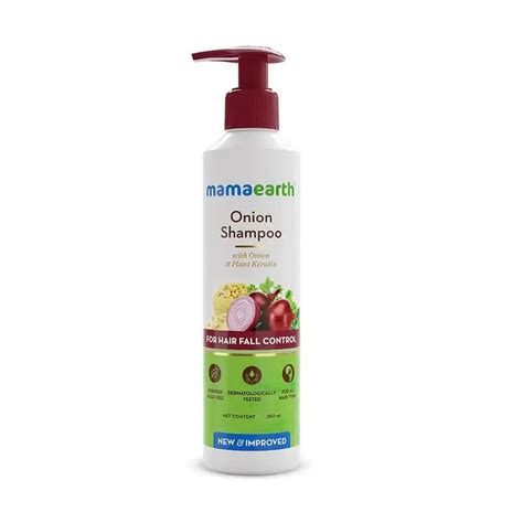 Mamaearth Onion Shampoo for Hair Growth and Hair Fall Control with Oni ...