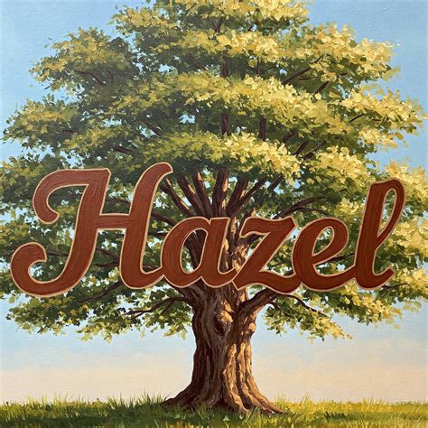 Hazel name meaning, origin, famous people, and graphic designs | Church ...