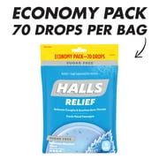 Buy HALLS Relief Mountain Menthol Sugar Free Cough Drops, Economy Pack ...