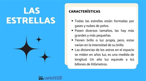 5 características de las ESTRELLAS del espacio - con vídeo!