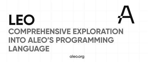 Leo Programing Language 的图像结果