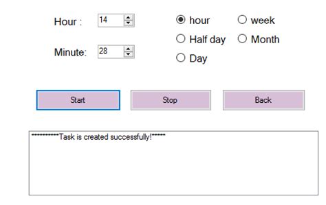 Task Scheduler C 的图像结果
