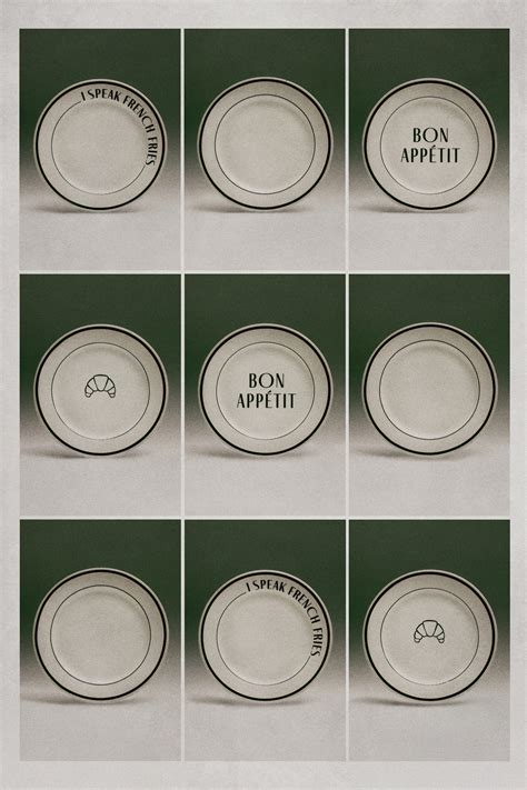 Porcelain mid plate - White/French Fries - Home All | H&M IN