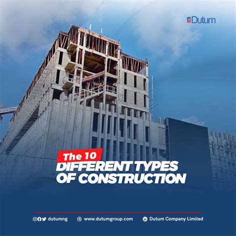 The 10 Different Types of Construction - Dutum