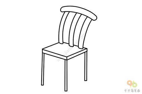 儿童小椅子简笔画图片_生活用品简笔画