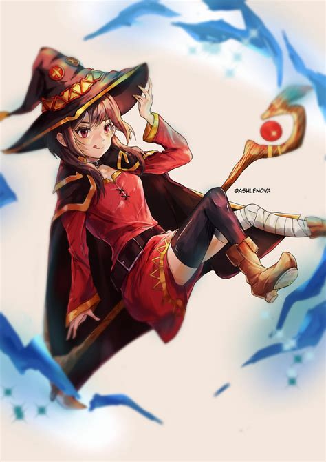 Megumin fanart by ashlenova on DeviantArt