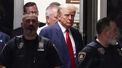Live updates: Donald Trump has surrendered to a New York criminal court ...
