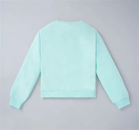 Ed-a-Mamma Sustainable Girls Front Design Sweatshirt