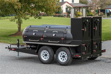 Meadow Creek TS500 Barbeque Smoker Trailer - Pinecraft Barbecue LLC.