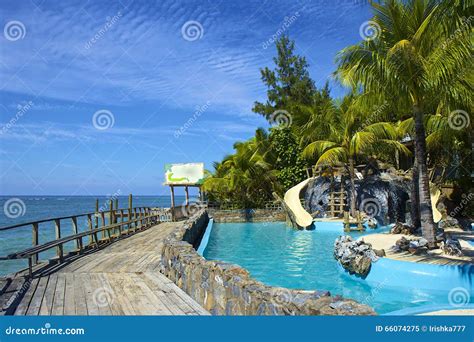 Resort in Roatan, Honduras stock image. Image of island - 66074275