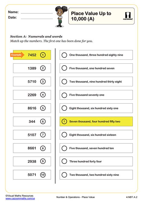 Place Value Quiz Worksheet 4th 50+ Decimal Place Value Worksheets For