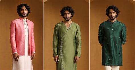 Modern Embroidery Designs for Men's Kurta – WeaverStory
