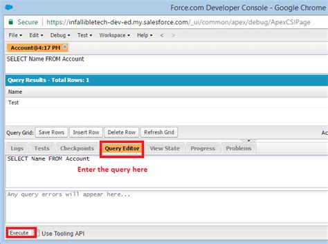 Image result for SOQL Query Using Workbench