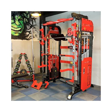 Functional Trainer With Smith Machine FTS-901 Commercial With Laser Cu ...