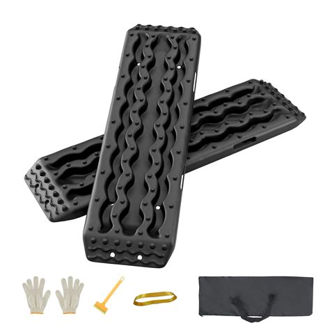 Barbella Traction Boards Off-Road Recovery Boards, 2Pcs Recovery Tracks Mat Recovery Traction ...