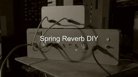 Image result for Spring Reverb DIY