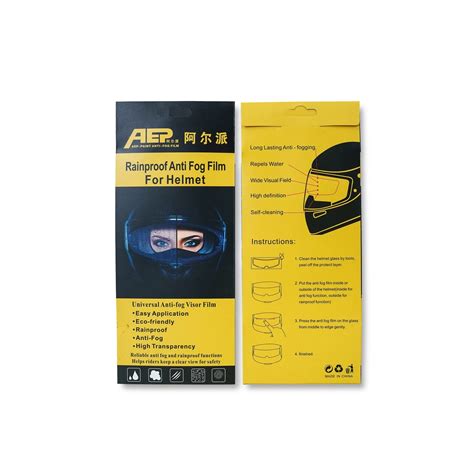 HELMET ANTI FOG FILM