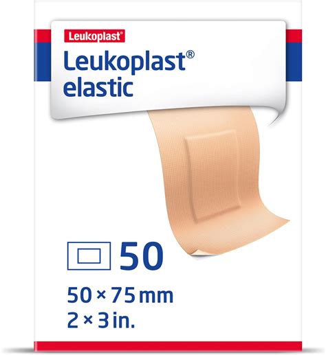 Amazon.com: Leukoplast Elastic Fabric Adhesive Latex Free Bandages ...