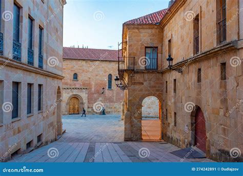 Palacio De La Audiencia Theatre in Spanish Town Soria Stock Image ...