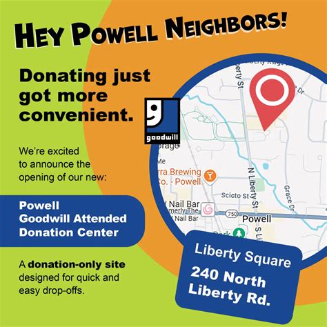 Goodwill Opens New Attended Donation Center in Powell - Marion Goodwill ...