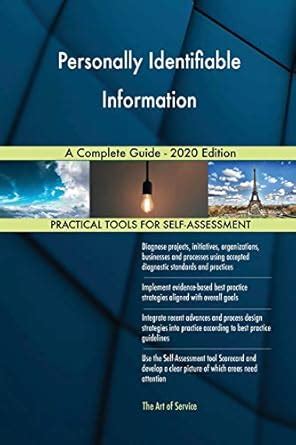 Buy Personally Identifiable Information A Complete Guide - 2020 Edition ...