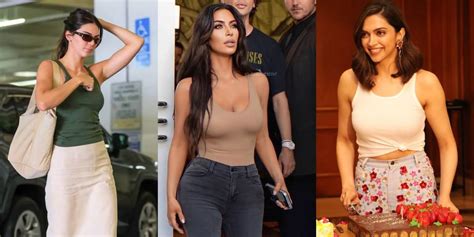 From Kim Kardashian to Deepika Padukone: How tank tops became the ...