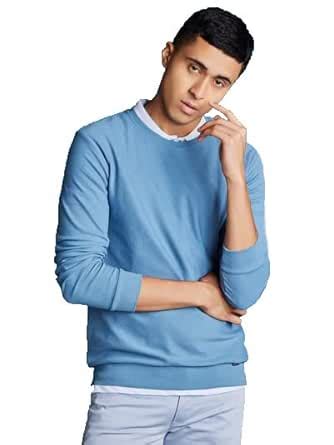 Buy Reoutlook Suede Round Neck Full Sleeves Tshirt For Mens at Amazon.in