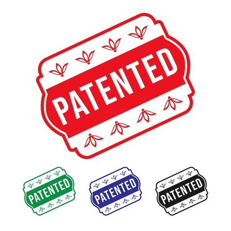 Patented Stamp Vector 的图像结果