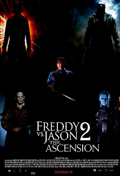 Freddy vs. Jason 2 The Ascension movie poster by SteveIrwinFan96 on ...