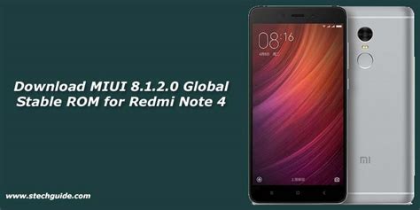 Image result for Redmi Note 4 MIUI 12 ROM