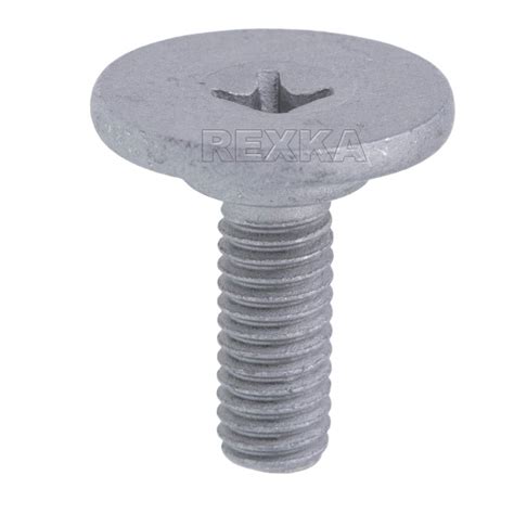 Buy Rexka 2pcs Lower Cover Radiator Support Splash Shield Bolt Screw ...