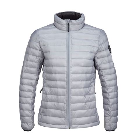 Ski-Doo Ladies’ Packable Jacket Silver | SkiDooGear.com