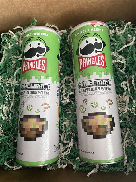 Minecraft Pringles Exist So You Can Know What 'Suspicious Stew' Tastes Like Kids Activities Blog