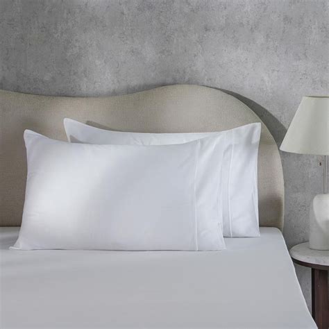Buy Maspar White Solid Standard Cotton Pillow Covers (20X30 Inch) Online