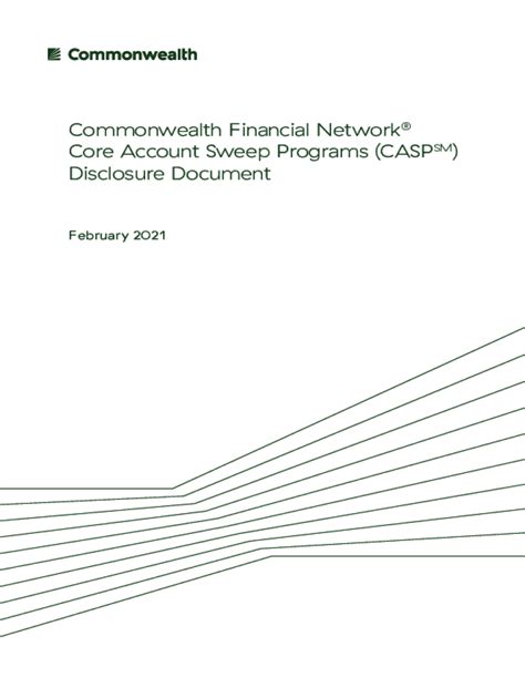 Fillable Online The Bank Deposit Sweep Program is the core account ...